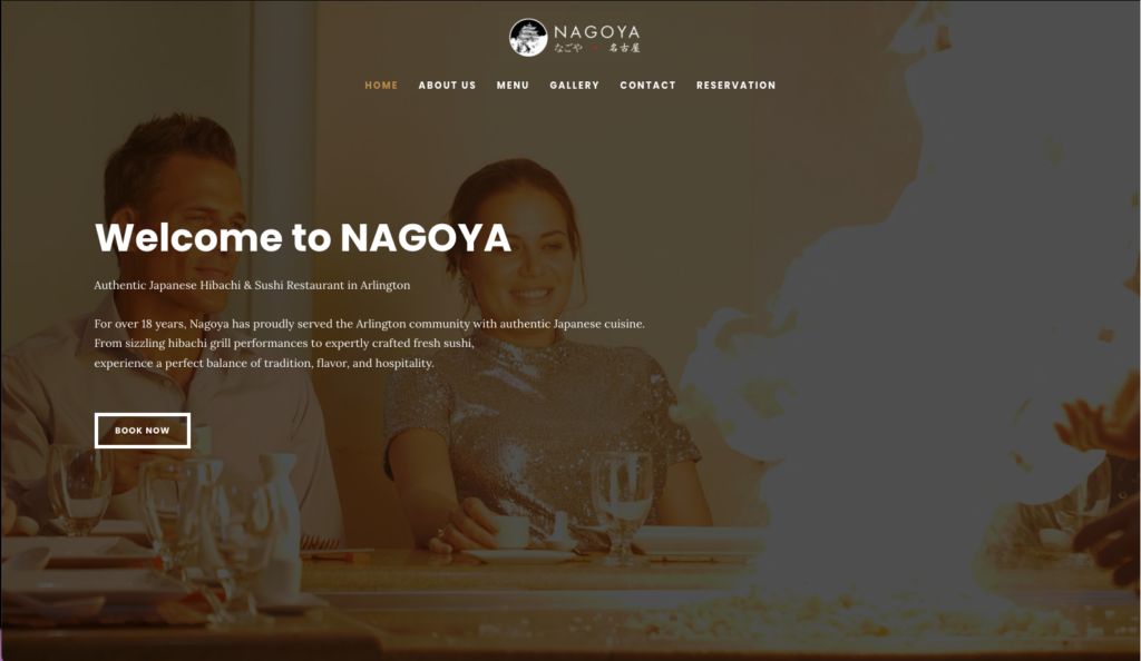 Texas Nagoya website